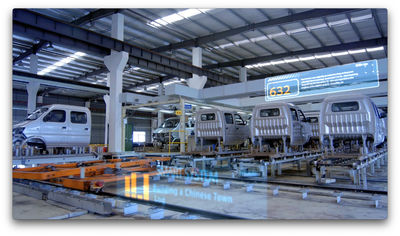 Chongqing Senkai Automobile Sales &amp; Service Co., Ltd. linha de produção da fábrica