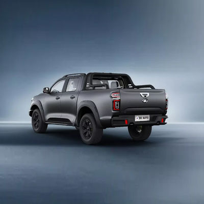 4 rodas 5 lugares EV Pickup Truck Great Wall Poer Big Car Modelo 2023 Para Transporte