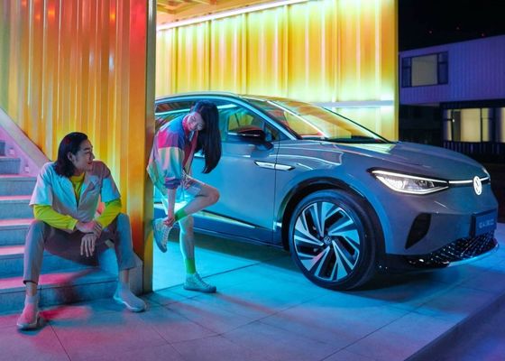 Pro automóvel-ev inteiramente elétrico de Suv ID4 Crozz com o teto-solar Openable para o negócio de família