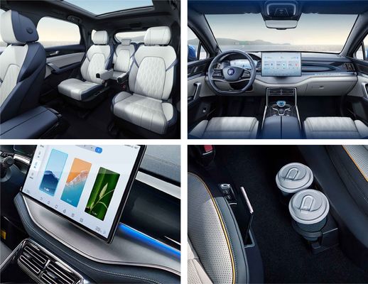 Na velocidade 2023 de Byd Tang Plus Electric Suv High do estoque carro puro de Ev da longa distância de 730 quilômetros