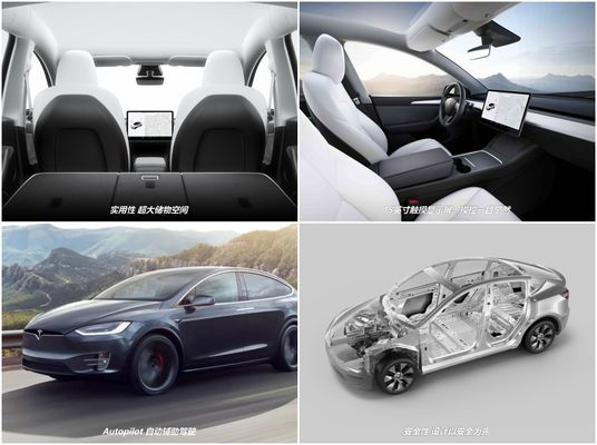Sedan usado versão de Y Long Battery Drive do modelo de New Product Tesla do fabricante de China