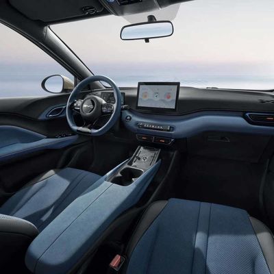 Veículo elétrico de 5 lugares BYD EV Car Galo de mar Veículo elétrico com múltiplas características interiores Energia limpa