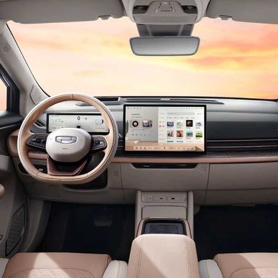Carro elétrico luxuoso elétrico Van dos sedanes 450km da geometria M6 de Geely