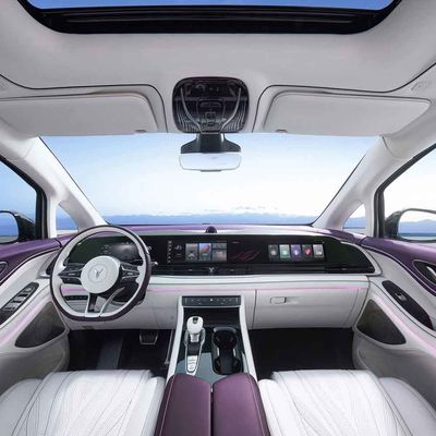Carros elétricos de assentamento luxuosos do carro MPV 4WD de Ev dos assentos do sonhador 7 de Voyah para a família ou o negócio