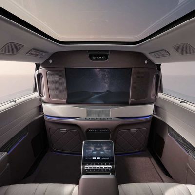 MPV elétrico Denza D 9 EV Dual Motor 7-seater Luxury Interior Conforto MPV VEHICLE ELÉTRICO