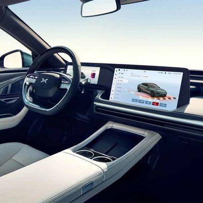 Da alta velocidade nova da escala de 100% veículo elétrico luxuoso 170km/H Xiaopeng P7 480Km