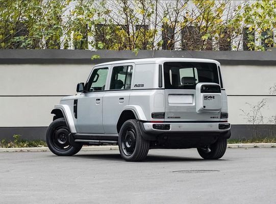 5 lugares SUV totalmente elétrico Chery iCAR V23 com teto solar e câmera traseira Carro elétrico puro 2025