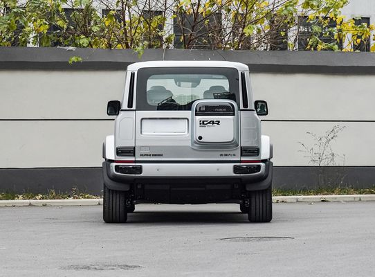 5 lugares SUV totalmente elétrico Chery iCAR V23 com teto solar e câmera traseira Carro elétrico puro 2025